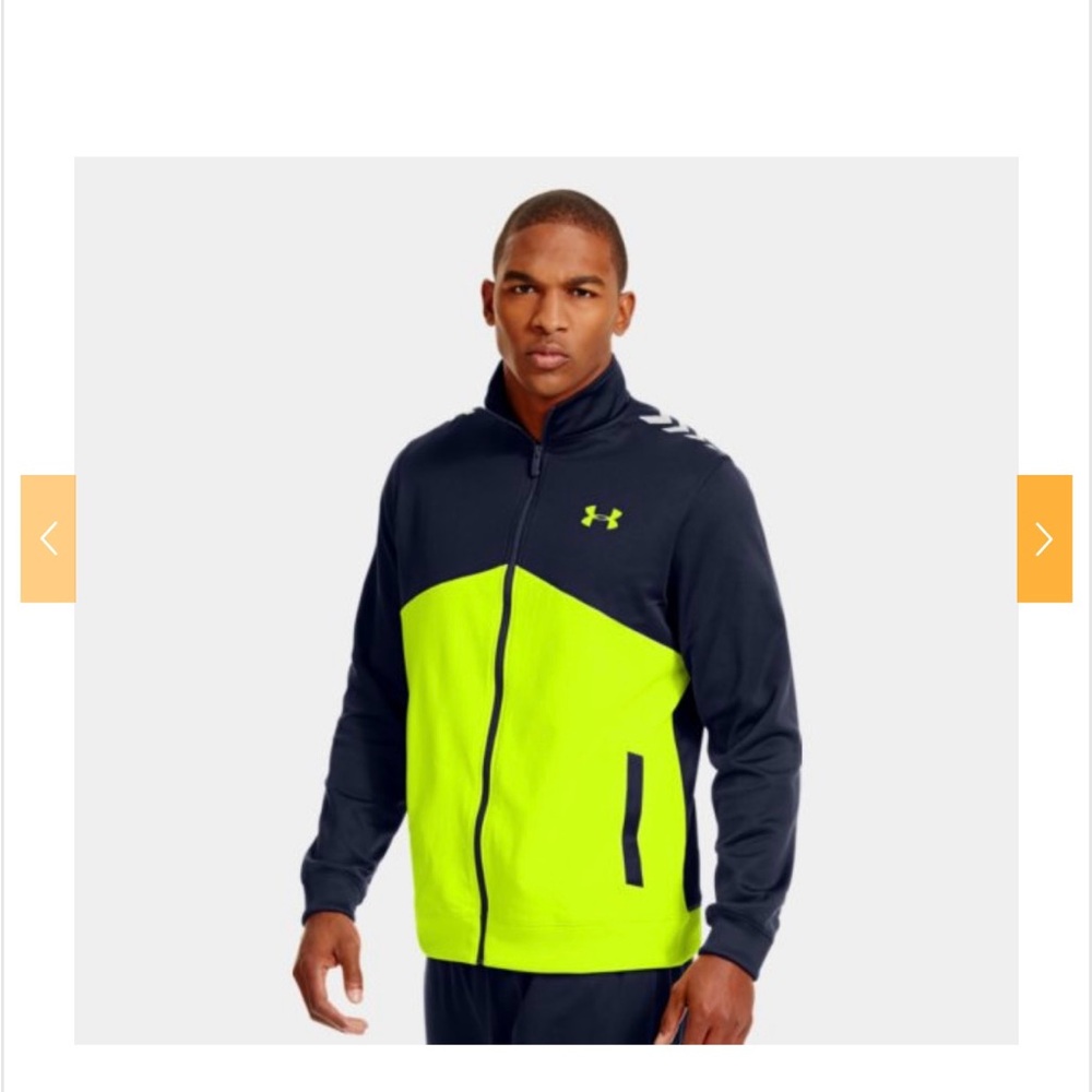 Men’s Under Armour lightweight NFL combine authentic cold gear jacket